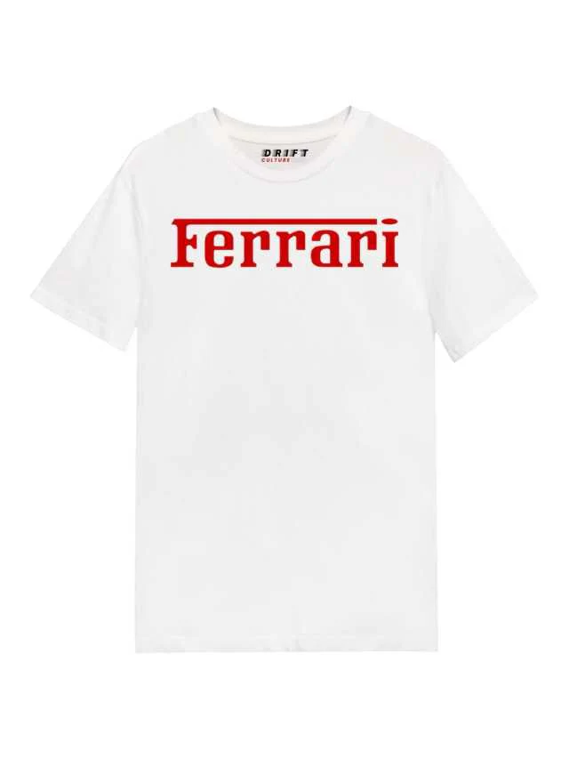Drift culture Ferrari edition oversized tshirt - Image 2