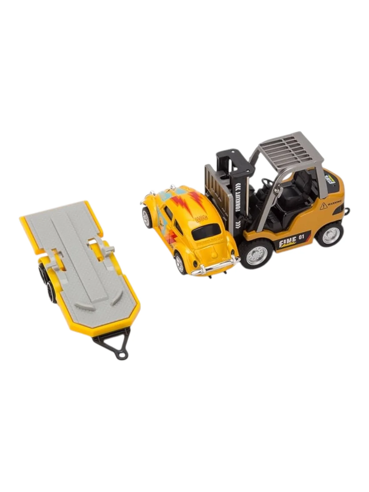 Engineering remote control (RC) speed regulating alloy Model car 1:64 Scale - Image 6