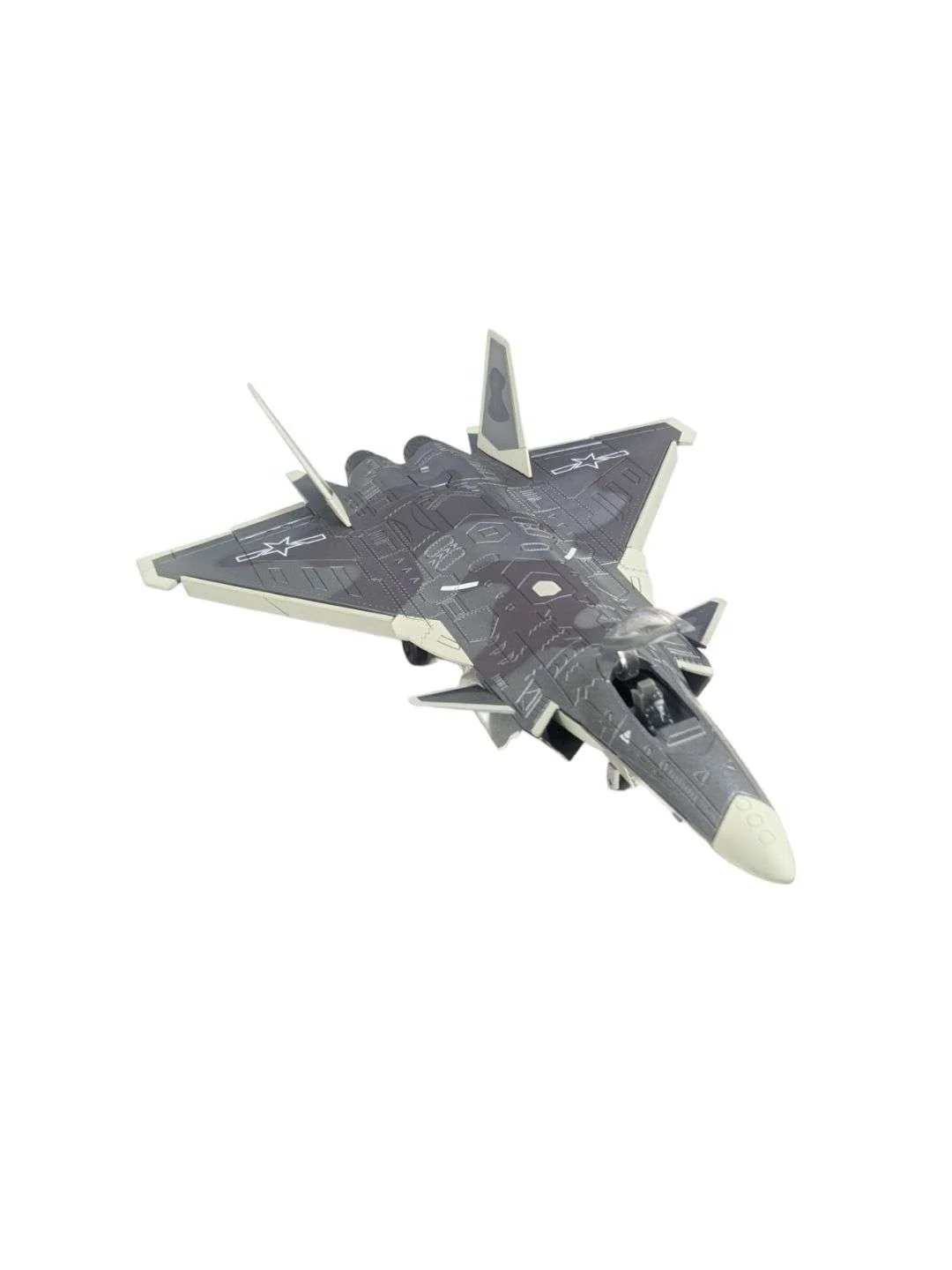EXCLUSIVE Aircraft Military Series Chengdu-20 Model Scale 1:72 Heavy metal - Image 3