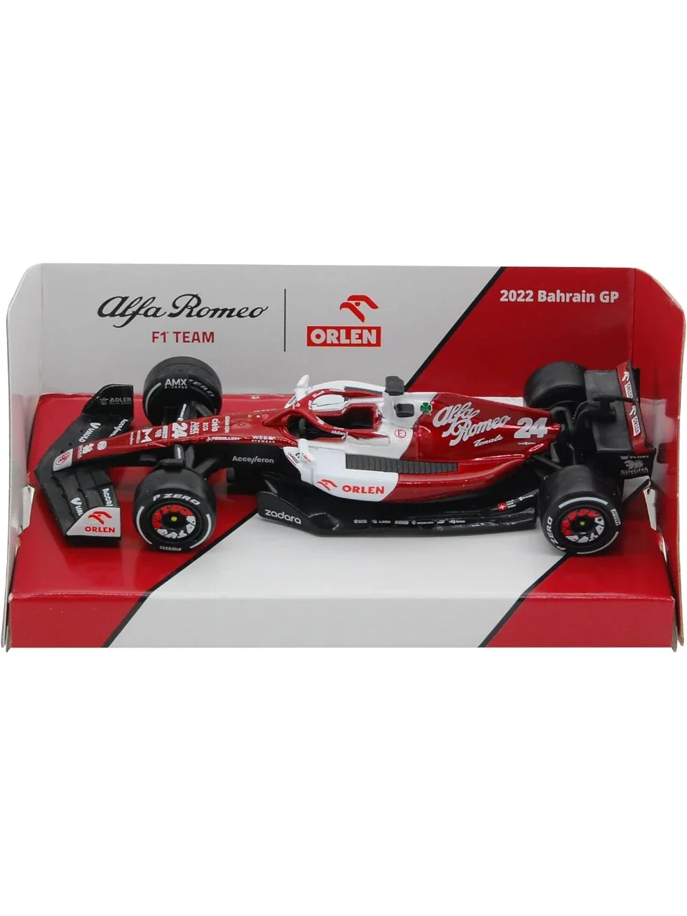 EXCLUSIVE Bburago Formula 1 (F1) Alfa Romeo C42 #24