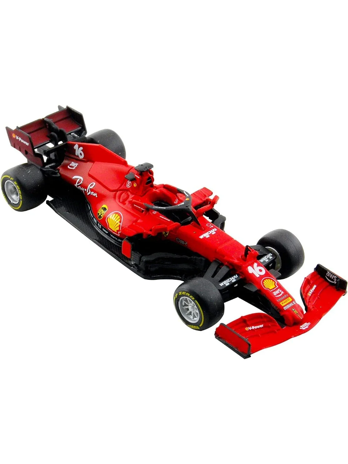 EXCLUSIVE Bburago Formula 1 (F1) racing SF21 Driver number 16 - Image 4