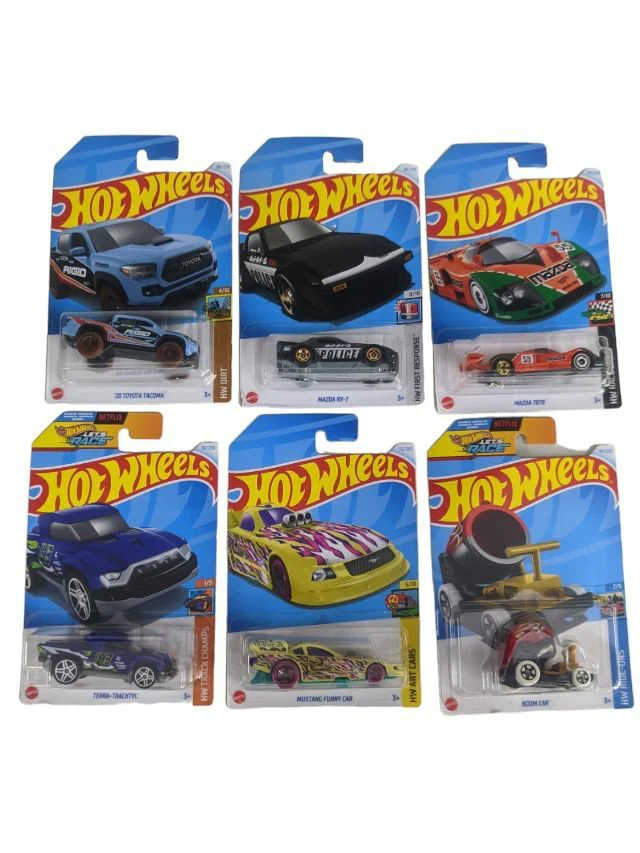 EXCLUSIVE Hot Wheels indian Car Mainlines (179 Each) as set of six