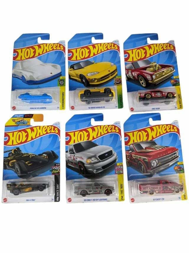EXCLUSIVE Hot Wheels indian Car Mainlines (179 Each) as set of six nn 10