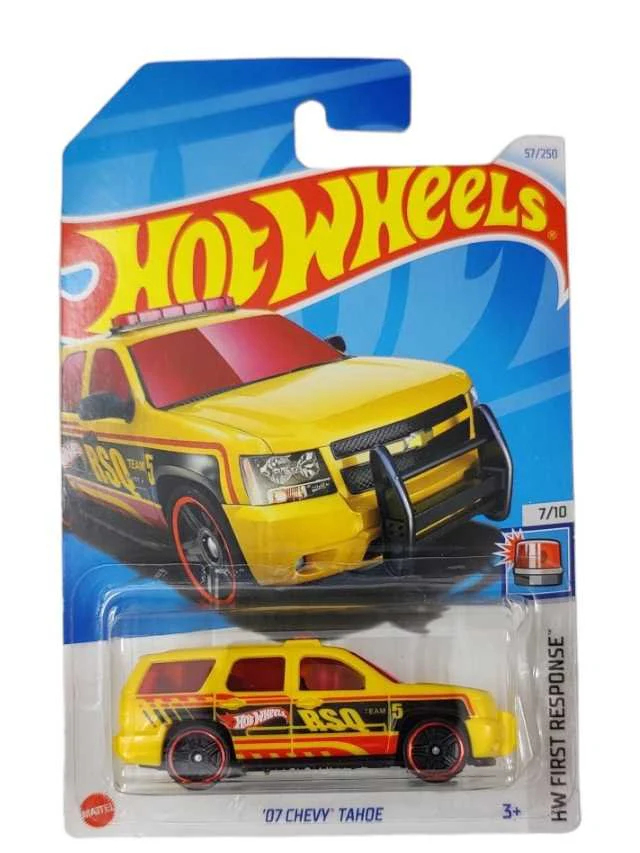 HotWheels 07 chevy tahoe Imported Mainline 1:64 Scale HTB60-N7C5