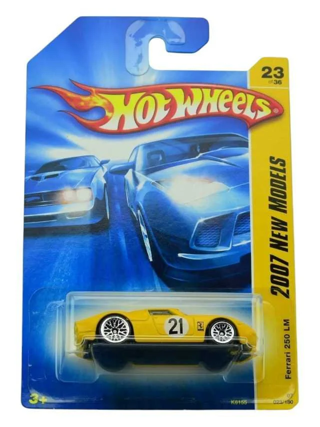 Exclusive Hotwheels 2007 New Models Ferrari 250 LM