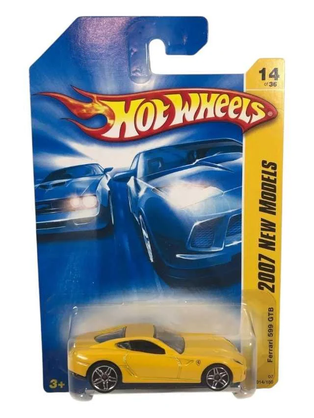 Exclusive Hotwheels 2007 New Models Ferrari 599 Gtb