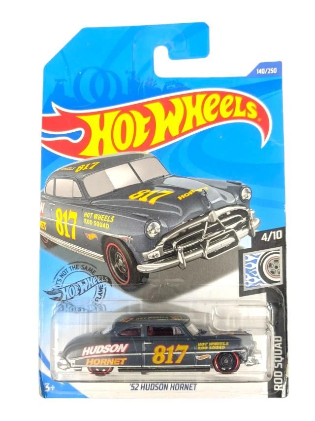 Exclusive Hotwheels 52 Hudson Hornet Rod Squad Gray