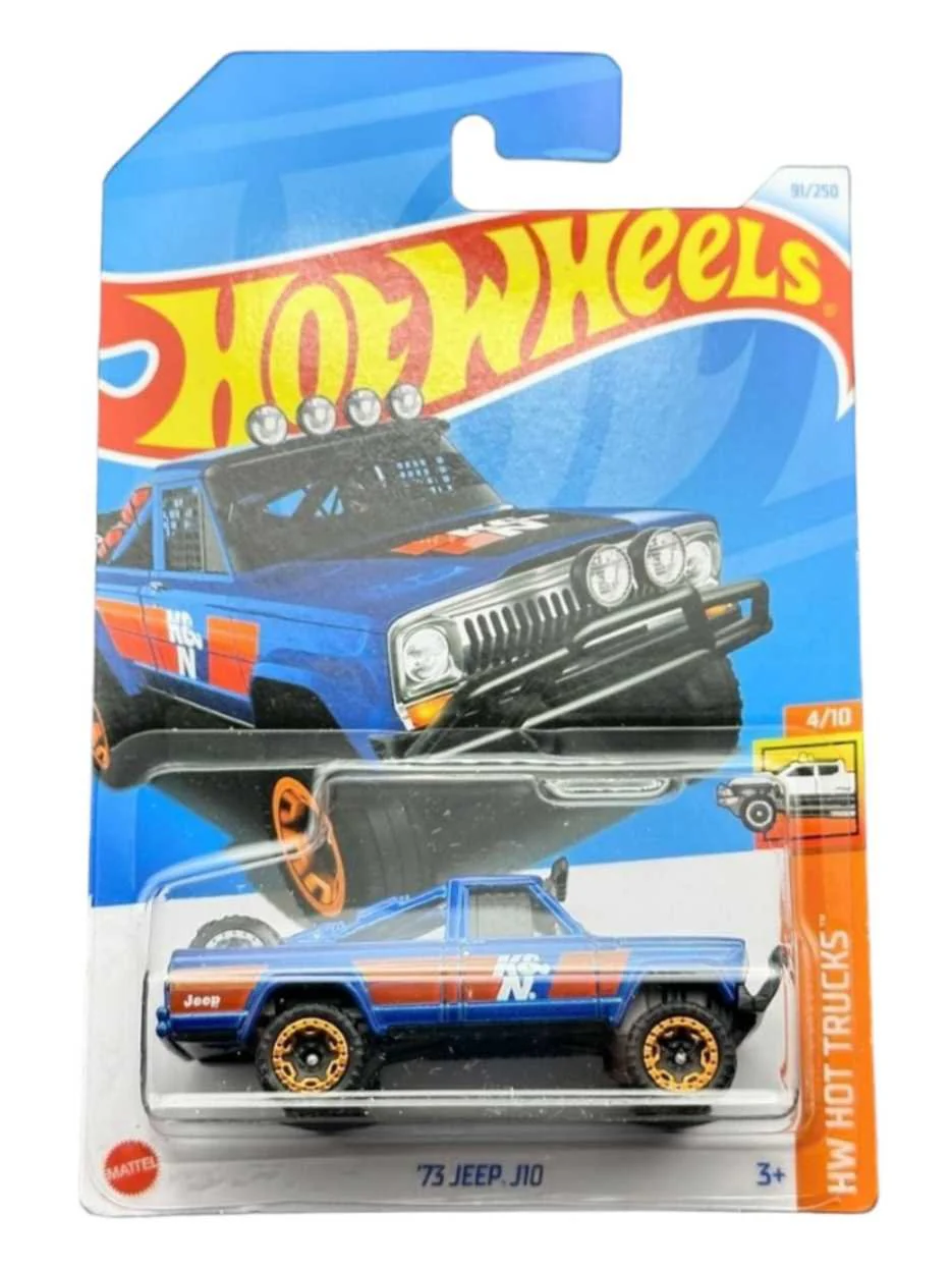 EXCLUSIVE Hotwheels 73 Jeep J10 Imported Mainline 1:64 Scale