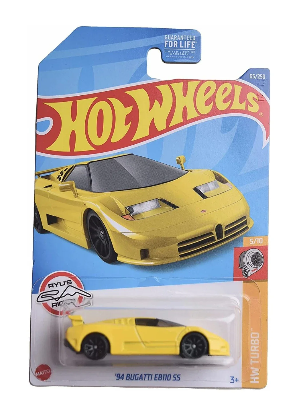 HotWheels 94 Bugatti Eb110 SS Imported Mainline 1:64 Scale