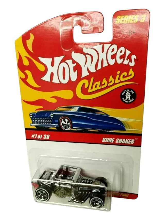 Exclusive hotwheels bone shaker die-cast classic - Image 7