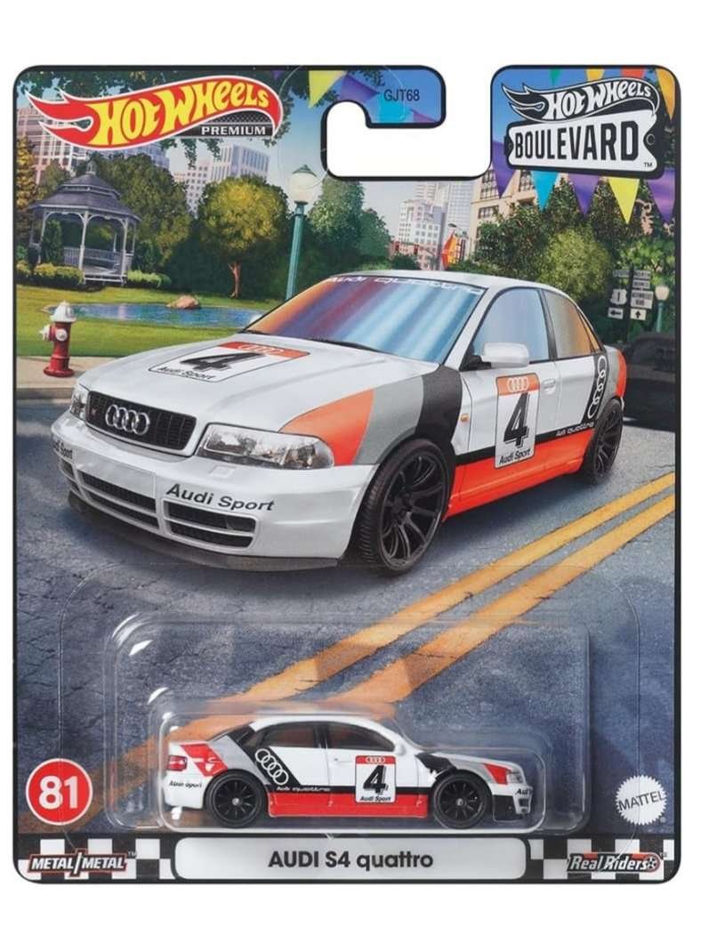 EXCLUSIVE Hotwheels Boulevard Audi S4 Quattro