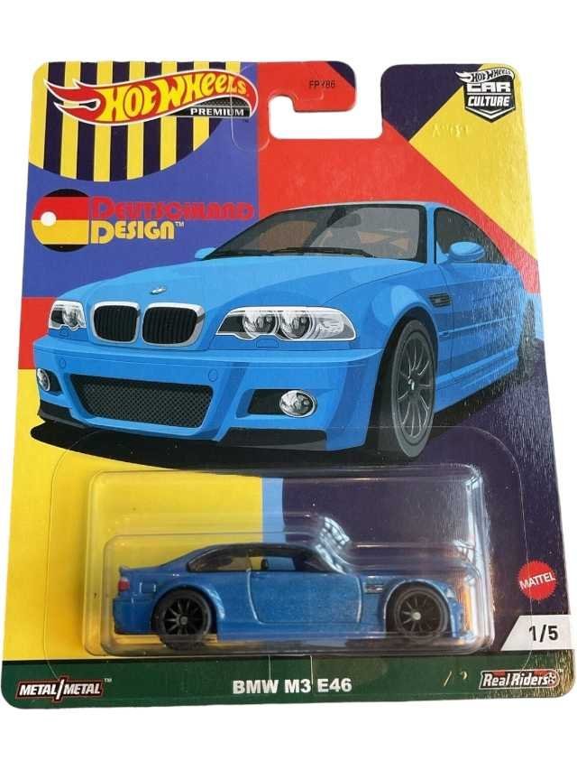 Exclusive Hotwheels car Culture BMW M3 E46 (Blister Damage car mint condition)