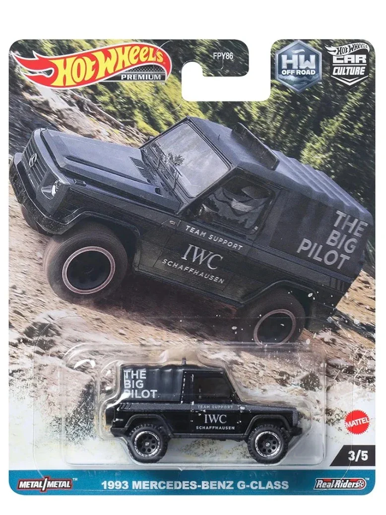 Hotwheels car culture off road 1993 Mercedes-Benz G-Class Imported premium 1:64 Scale
