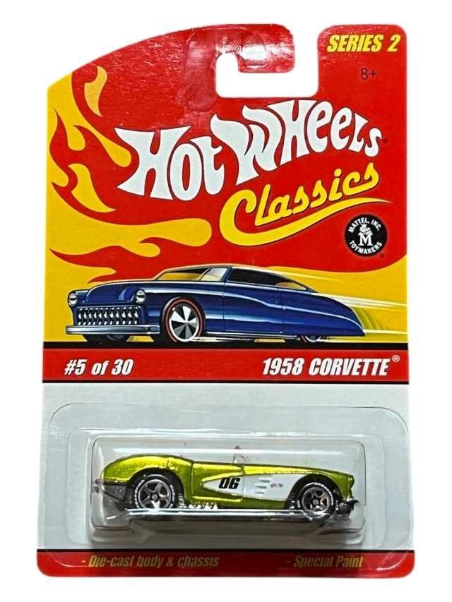 Exclusive Hotwheels Classic 1958 corvette - Image 2