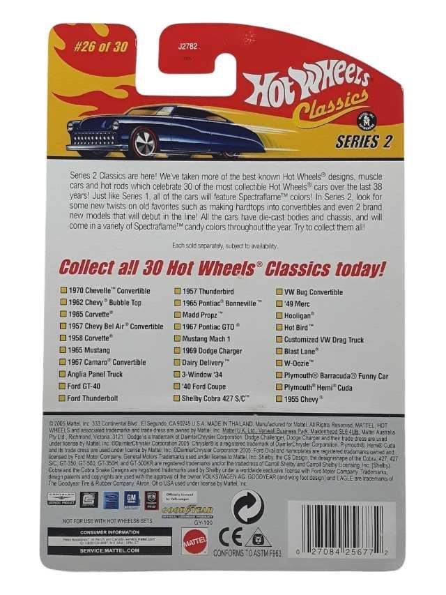 Hotwheels Classic Blast lane imported mainline 1:64 scale - Image 5