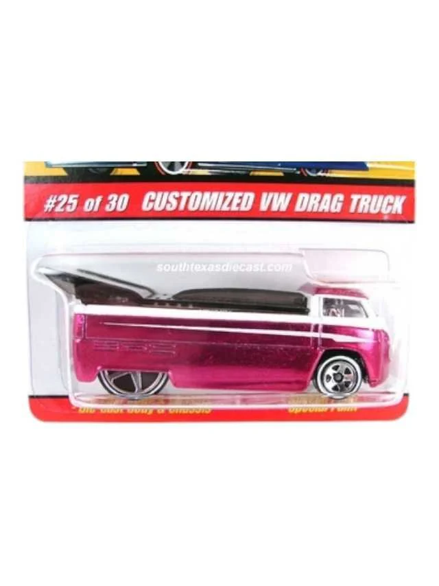Exclusive Hotwheels Classic customized vw drag truck - Image 2