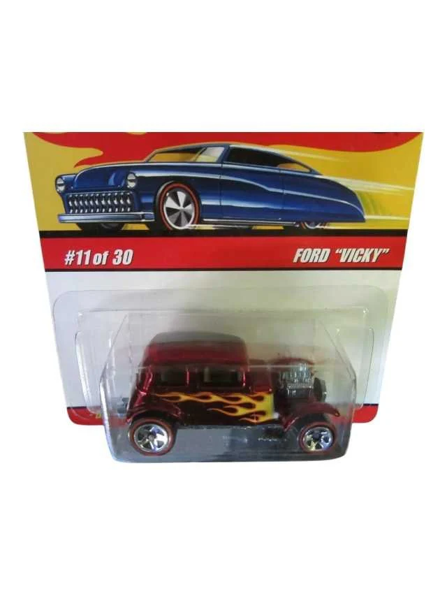 Hotwheels Classic ford Vicky die-cast classic imported mainline 1:64 scale - Image 3