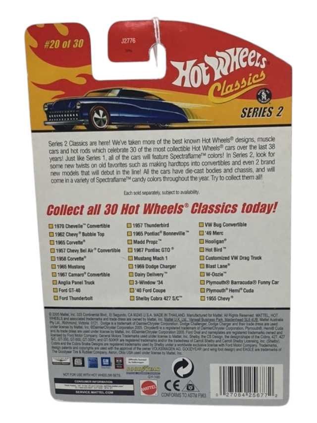 Hotwheels Classic Shelby Cobra 427 s/c imported mainline 1:64 scale - Image 4