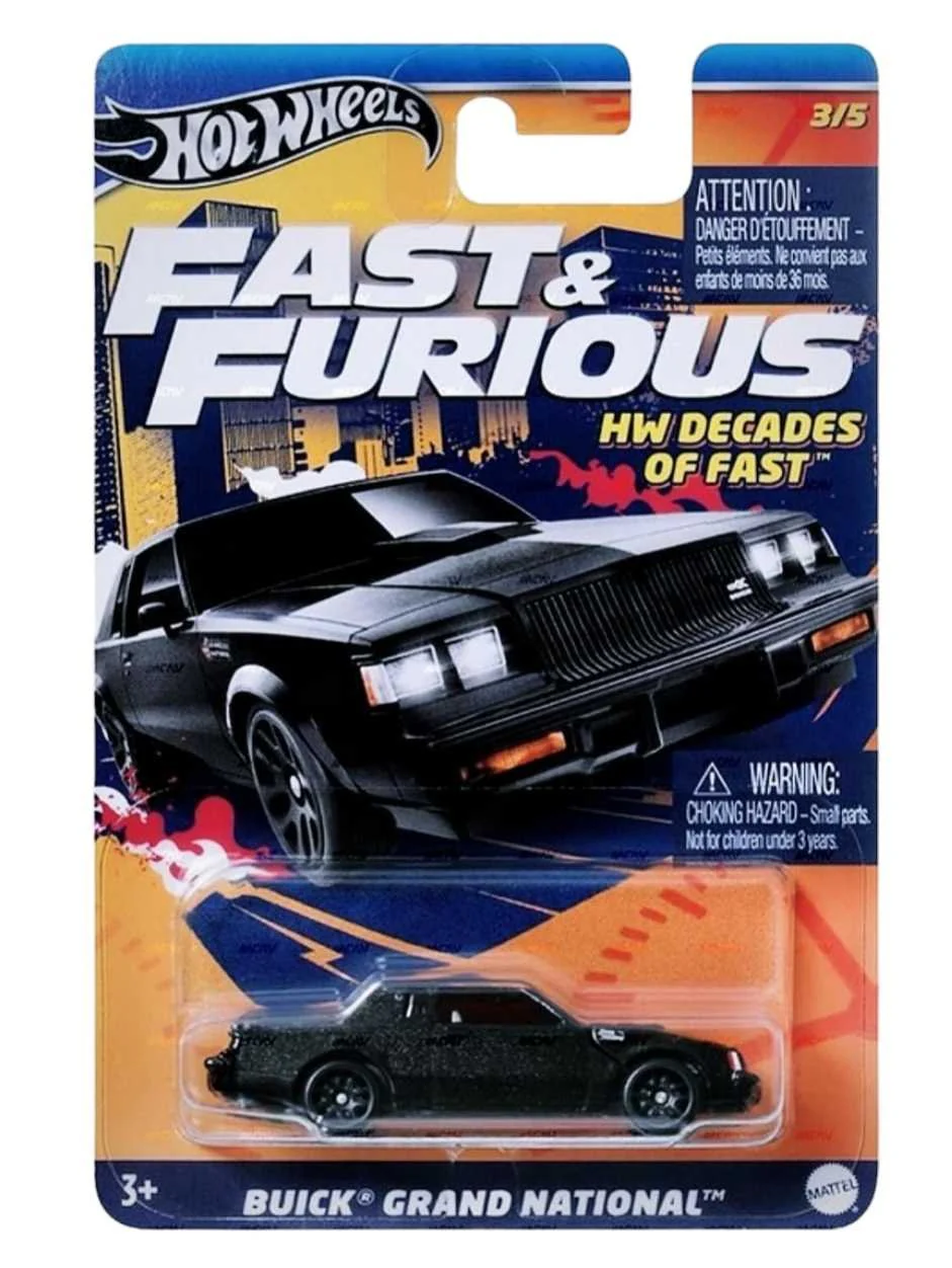 EXCLUSIVE Hotwheels Fast & Furious Set of 5 Hw Decades of Fast - Image 3
