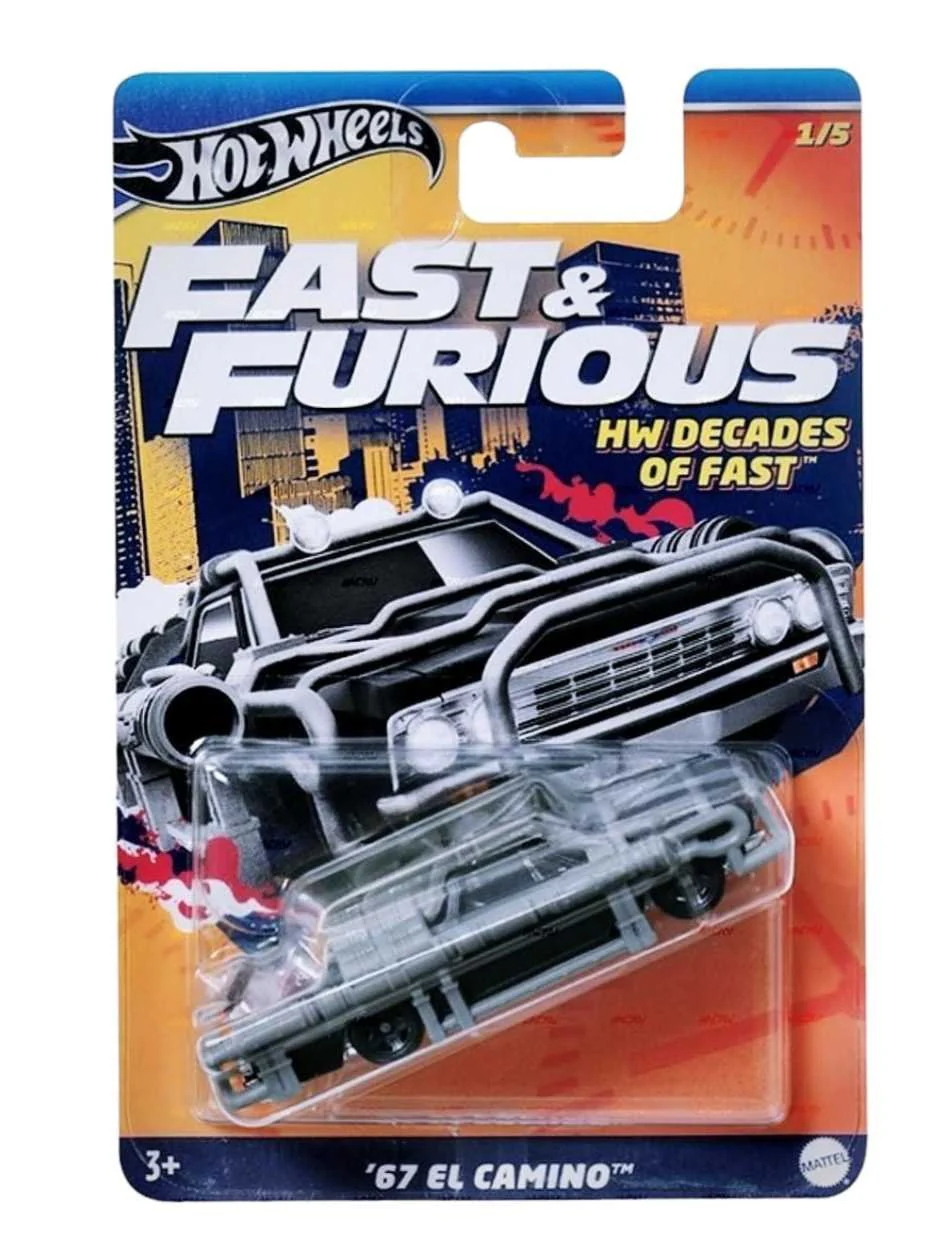 EXCLUSIVE Hotwheels Fast & Furious Set of 5 Hw Decades of Fast - Image 6