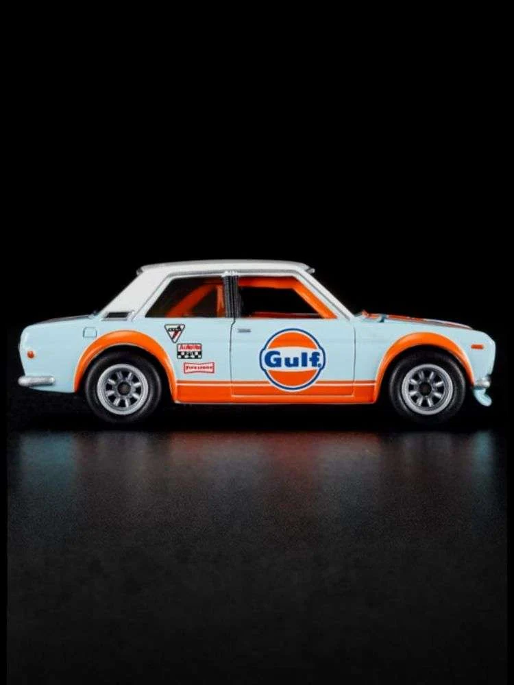 EXCLUSIVE Hotwheels Gulf RLC Datsun 510 - Image 2