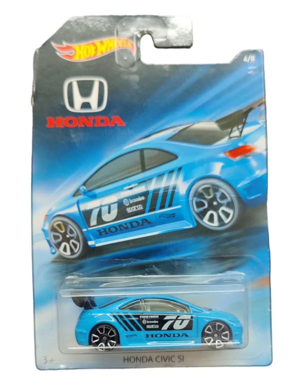EXCLUSIVE Hotwheels Honda Civic SI Imported Mainline 1:64 Scale