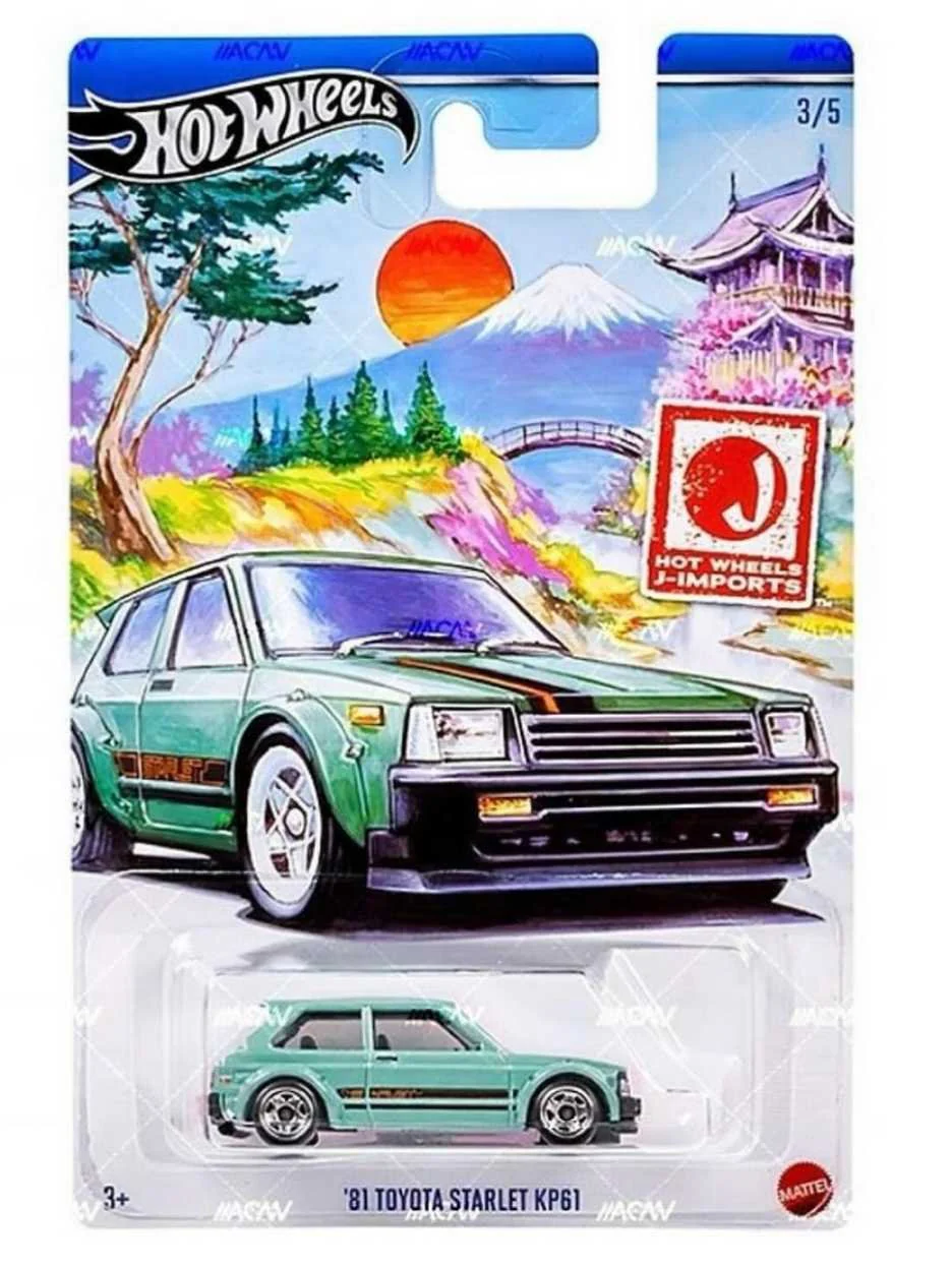 EXCLUSIVE Hotwheels J- Imports set of 5 - Image 2