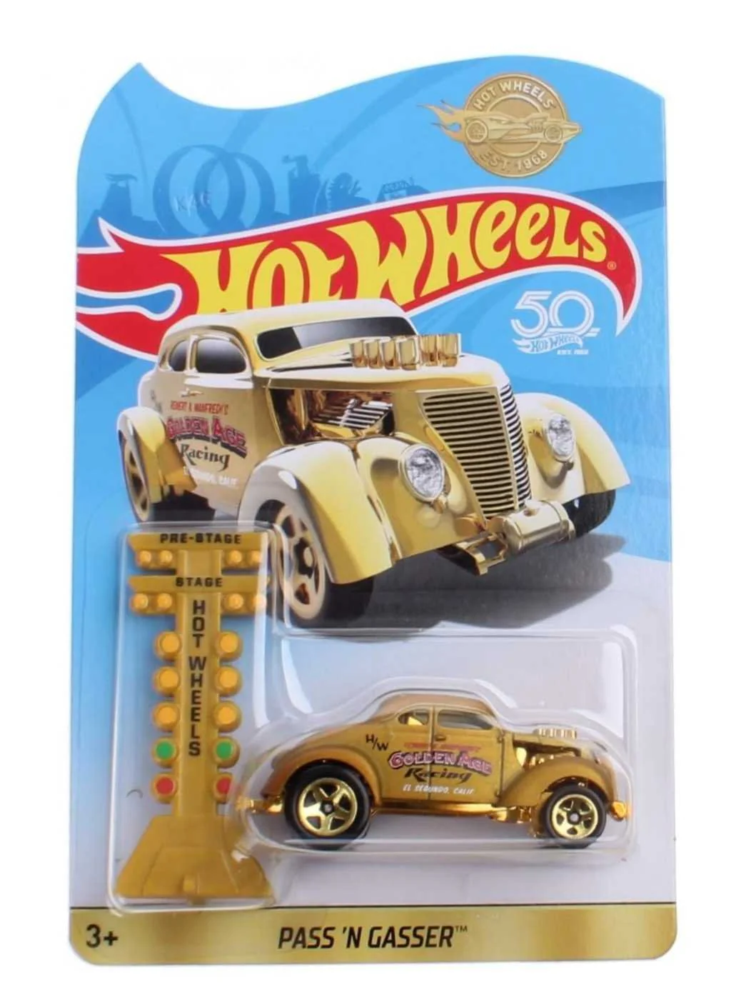 Hotwheels Pass 'N' Gasser Imported Mainline 1:64 (Blister Damage)