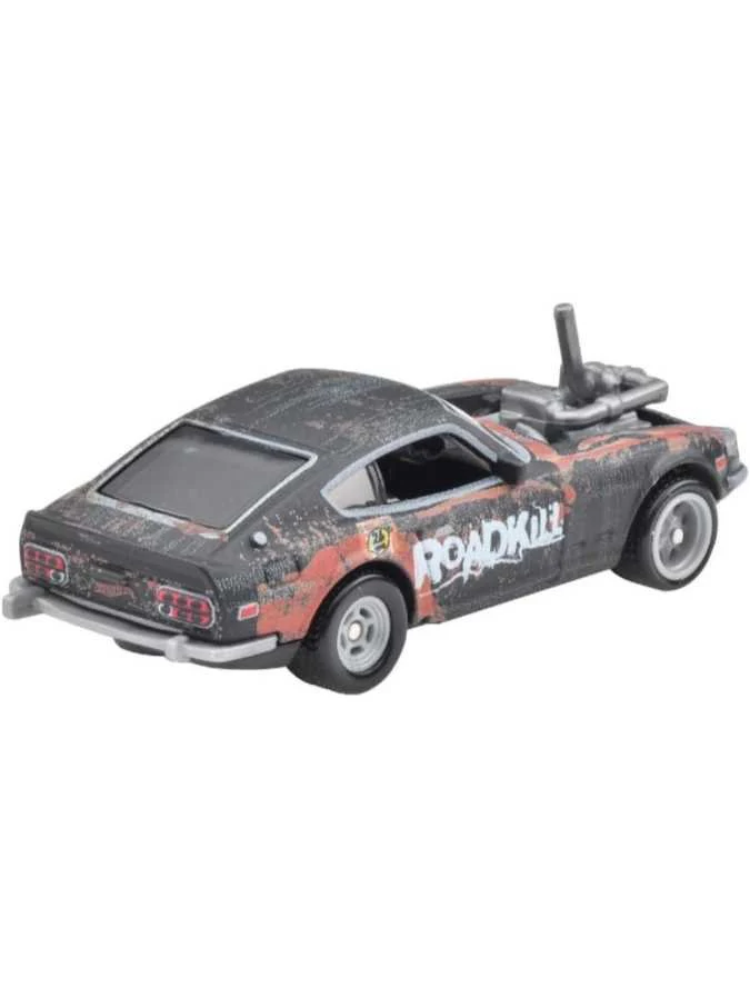 Hotwheels POP Culture Roadkill Rotsun Custom 71 Datsun 240Z (Rotsun) Imported Premium Card 1:64 - Image 3