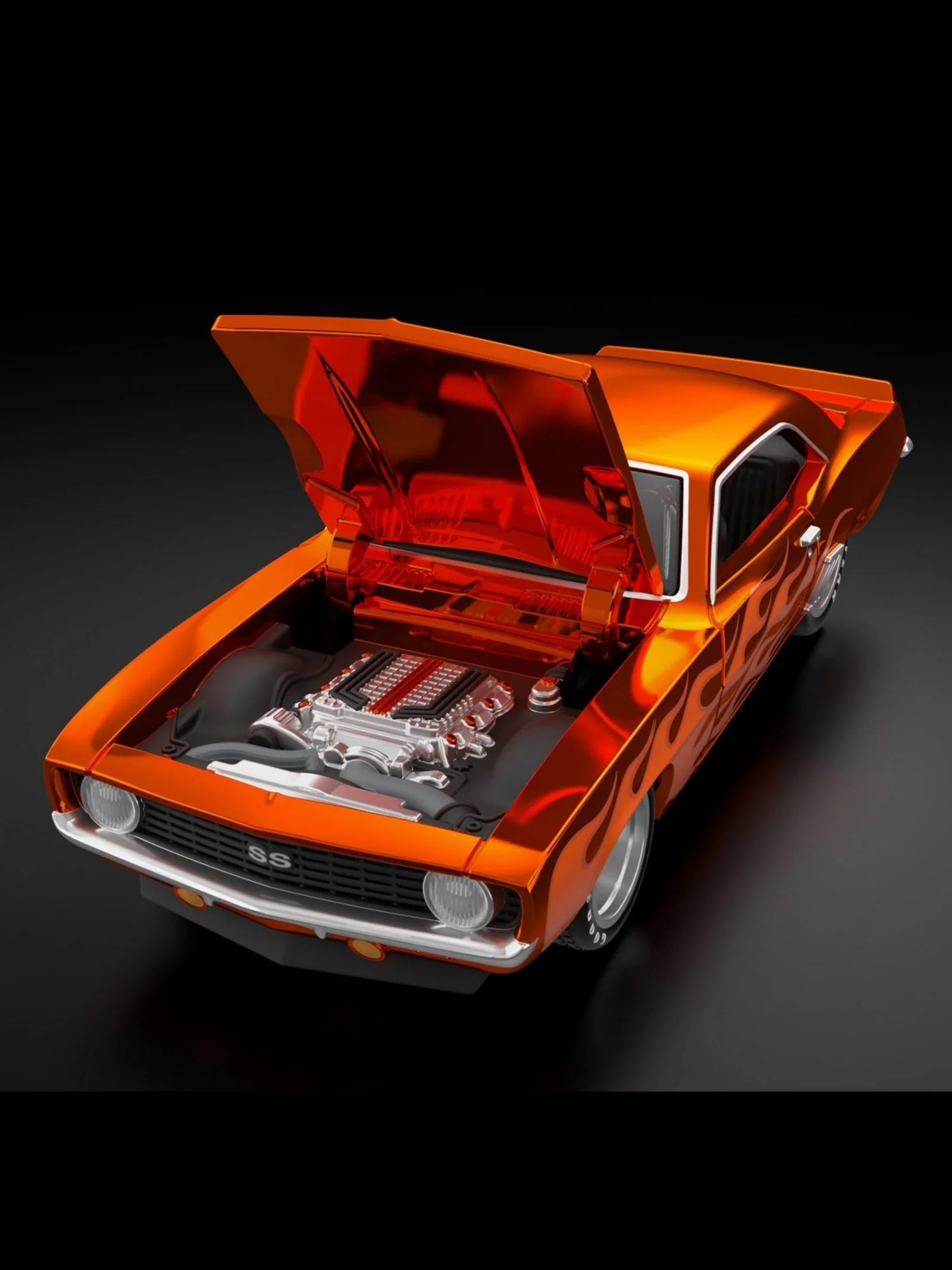 Hotwheels RLC 1969 Chevy Camaro SS Imported Premium 1:64 Scale (With protector) - Image 3