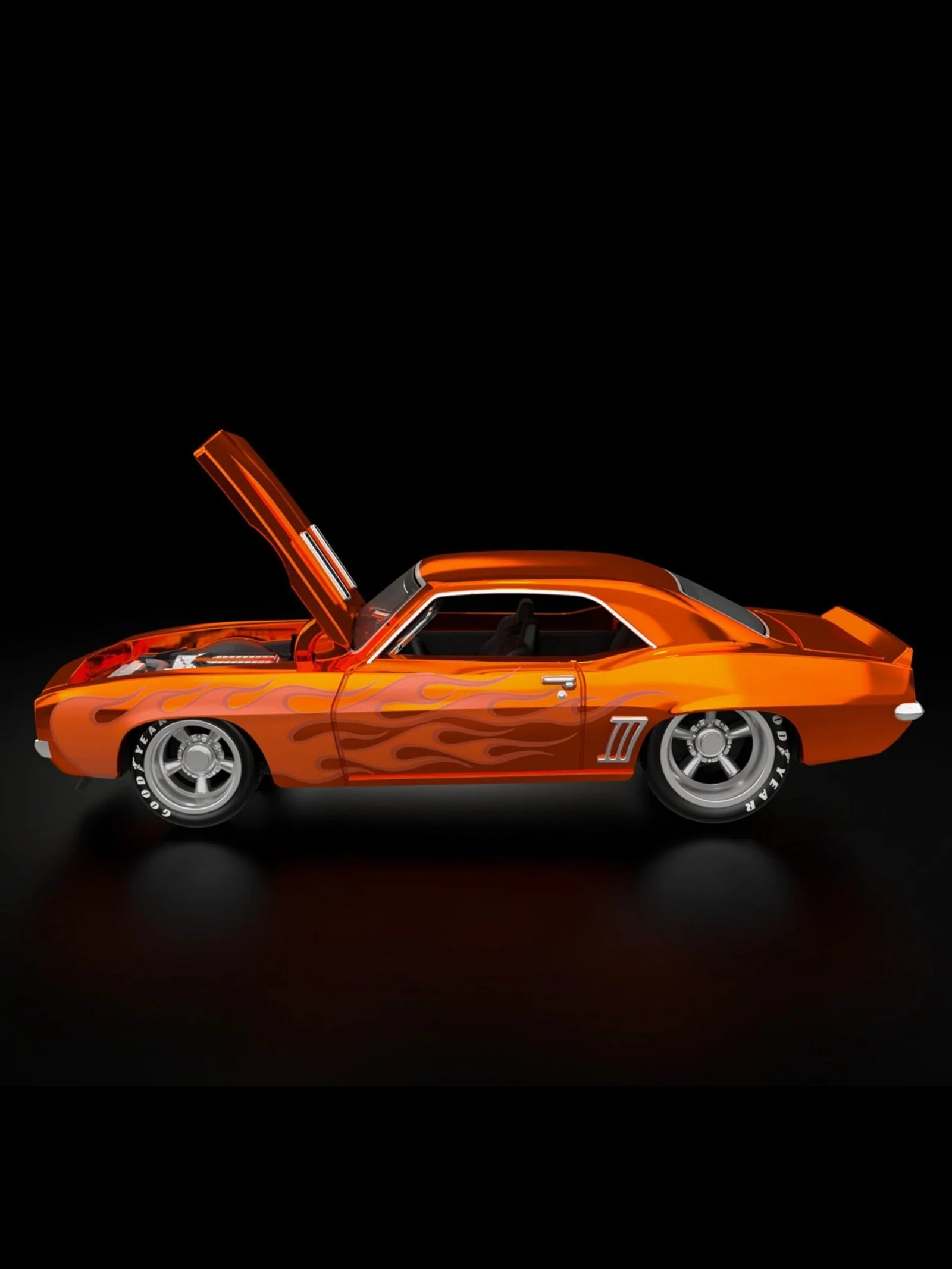 Hotwheels RLC 1969 Chevy Camaro SS Imported Premium 1:64 Scale (With protector) - Image 5