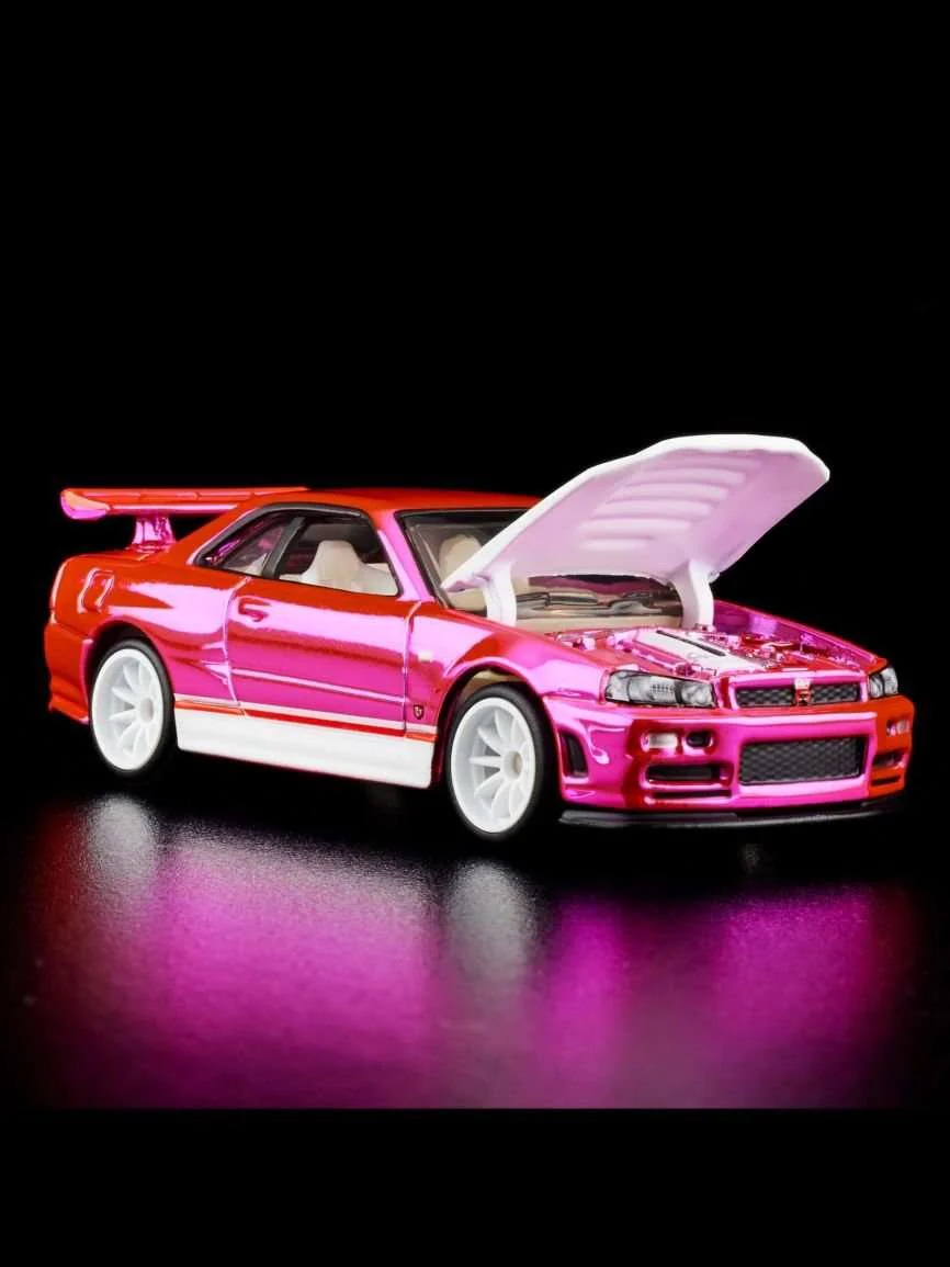 Exclusive Hotwheels RLC Pink Editions Nissan Skyline GT-R (bnr34) - Image 3