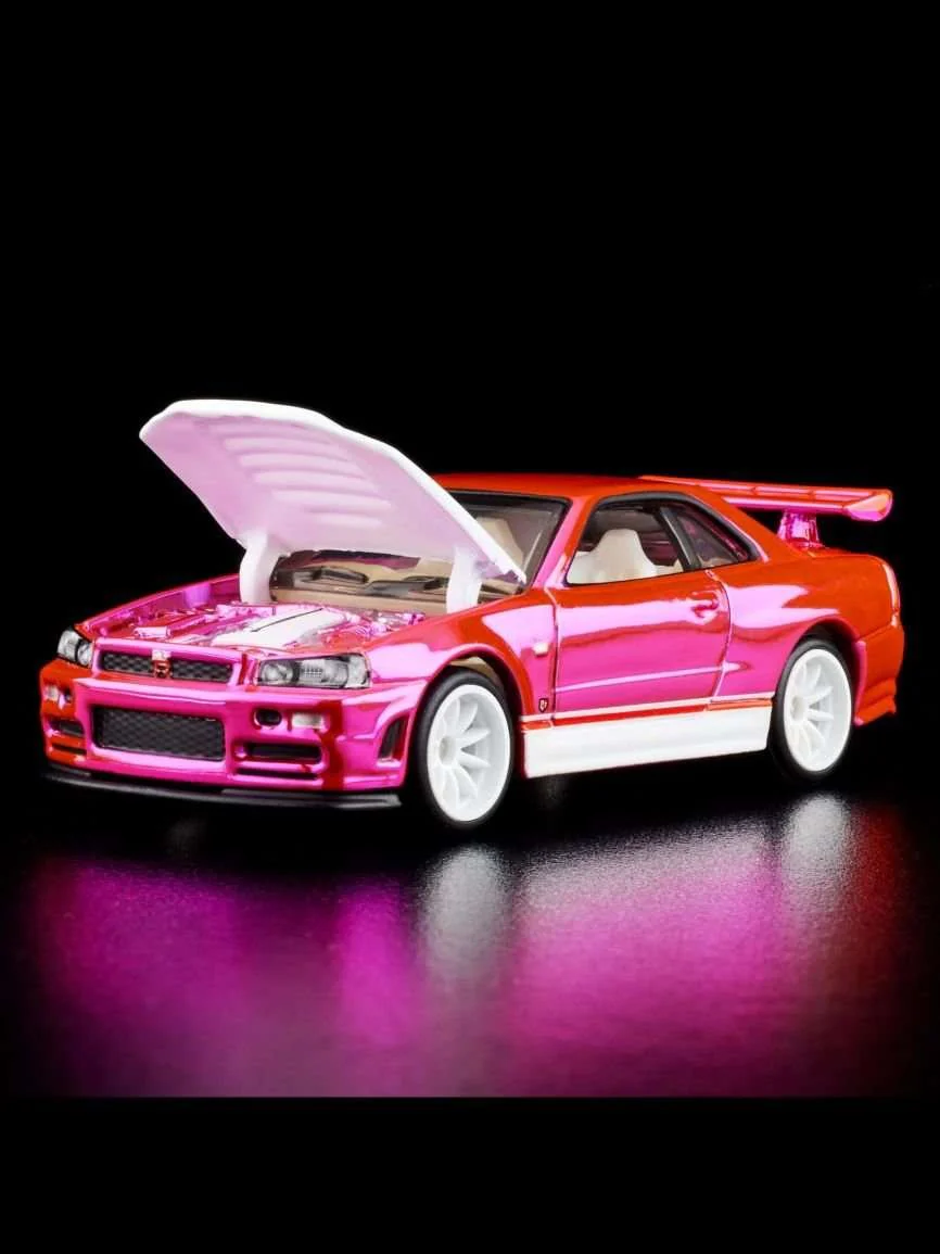 Exclusive Hotwheels RLC Pink Editions Nissan Skyline GT-R (bnr34) - Image 5