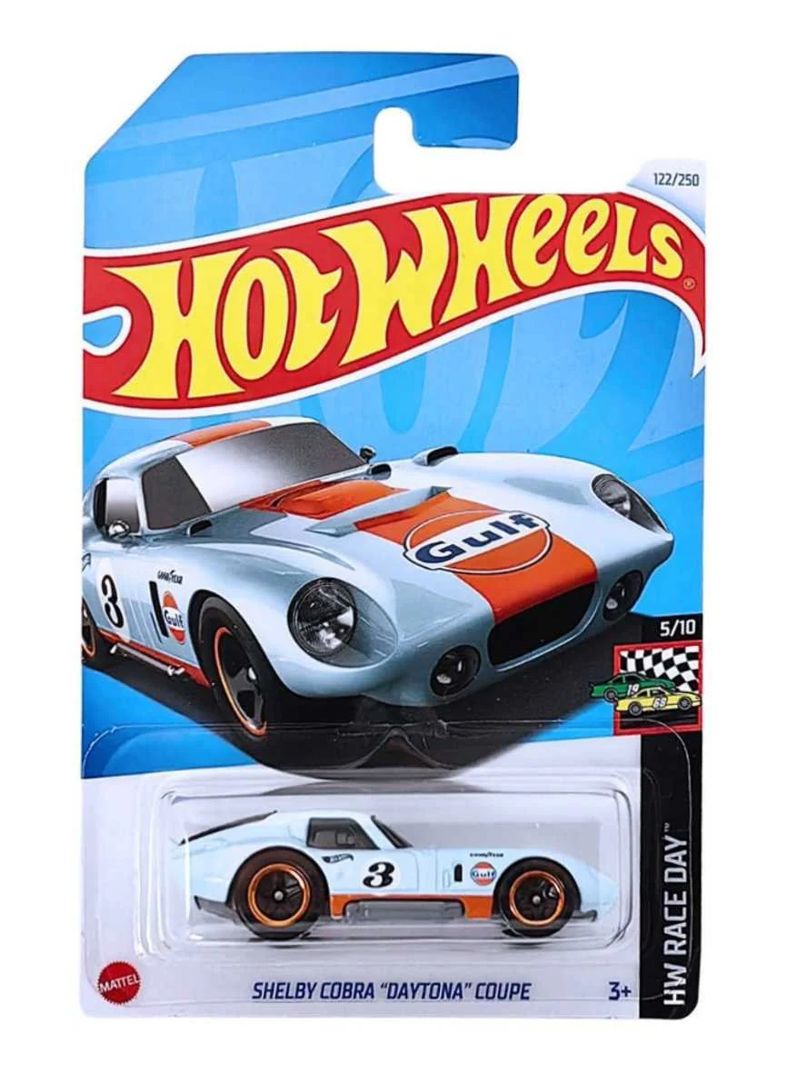 Hotwheels Shelby Cobra Daytona Coupe Imported Mainline 1:64 scale HTC77-N7C5
