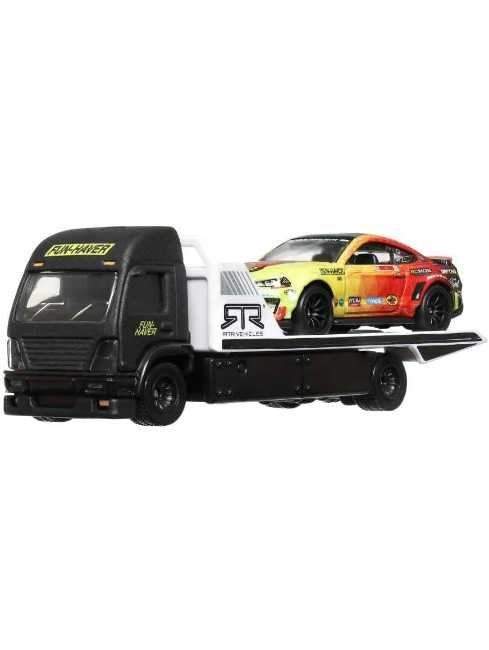 HotWheels Team Transport 23 Ford Mustang RTR Spec 5 & Aero Lift 1:64 Scale - Image 3