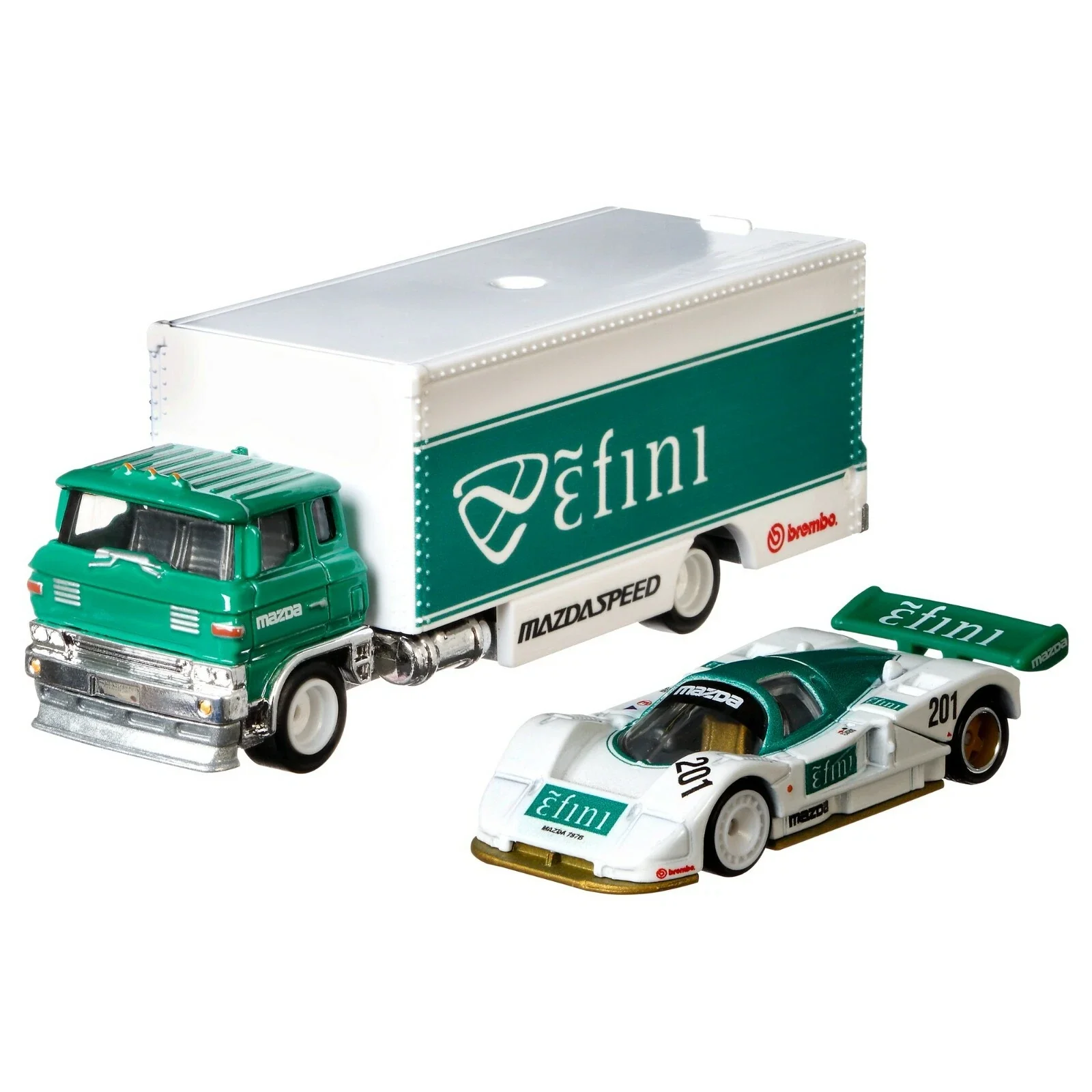 Hotwheels Car Culture Team Transport Mazda 787B Sakura Sprinter Premium imported 1:64 - Image 2
