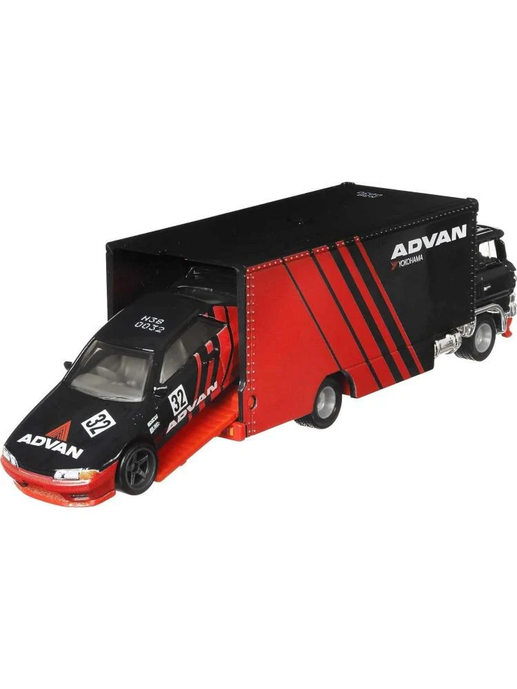 Hotwheels Team Transport Nissan Skyline GT-R(BNR32) Sakura Sprinter 1:64 - Image 2