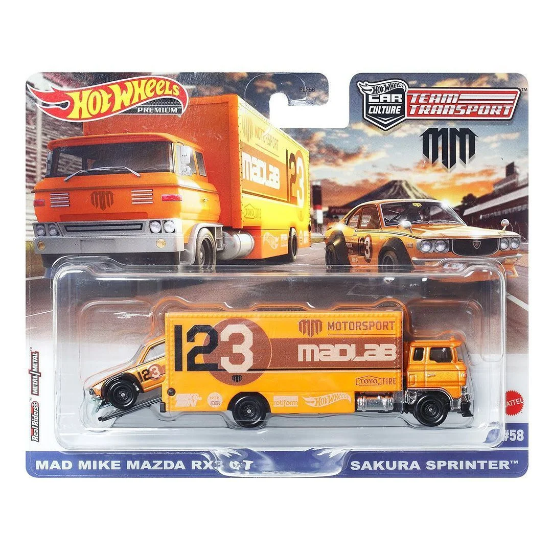 EXCLUSIVE Hotwheels Team Transport Set oF 3 - Image 3