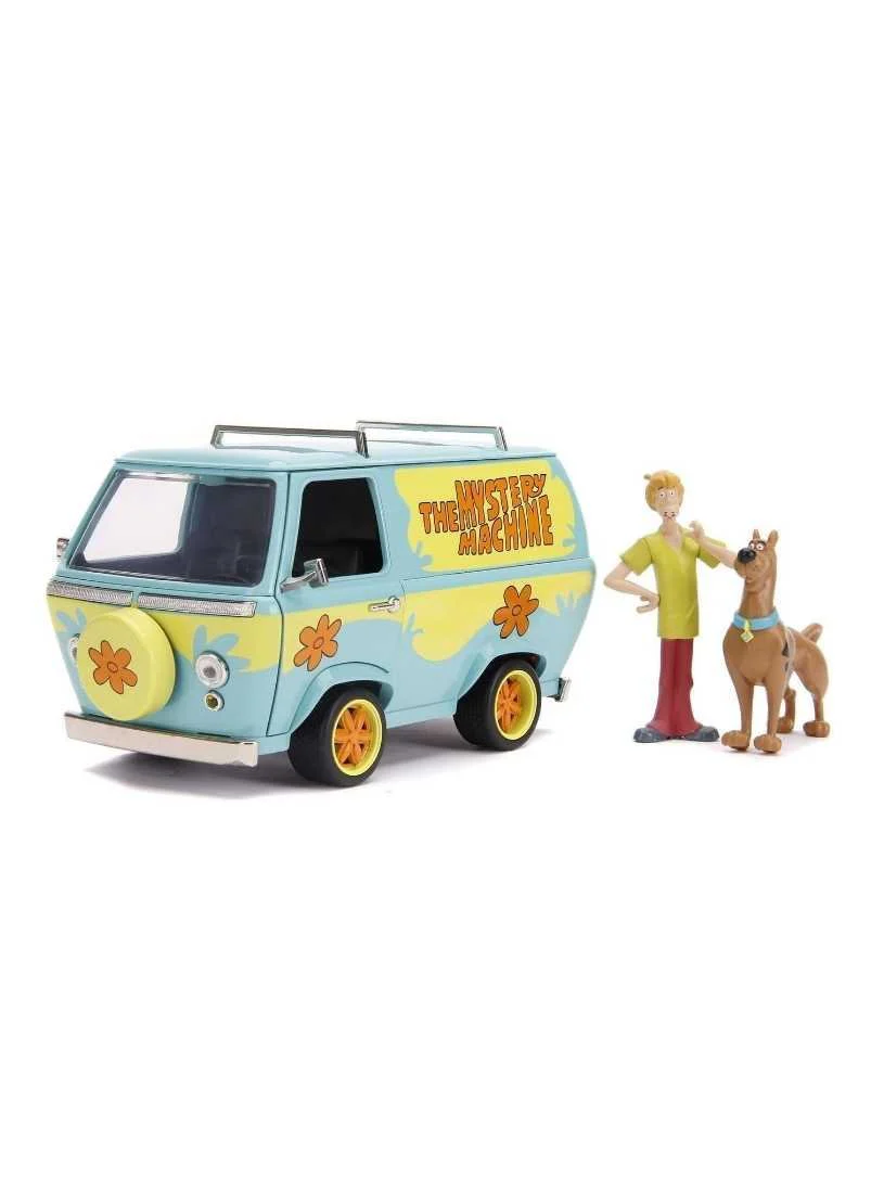 EXCLUSIVE Jada Scoobyy Doo Mystery machine with shaggy and scoobt Doo - Image 5