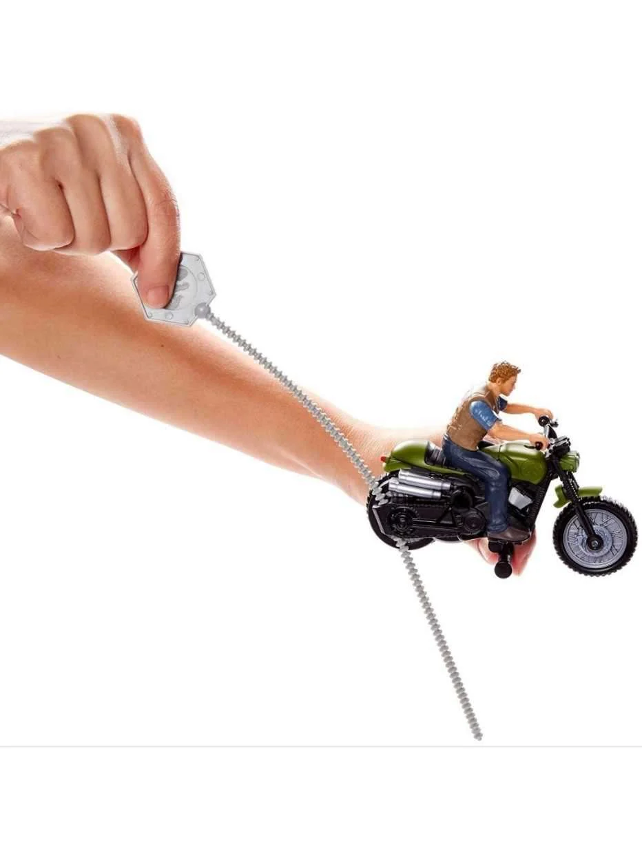 EXCLUSIVE Jurassic World Owen & Motorcycle - Image 2