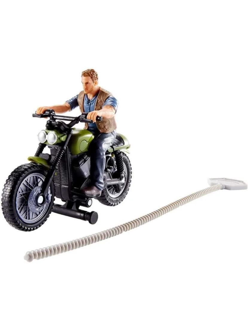 EXCLUSIVE Jurassic World Owen & Motorcycle - Image 3