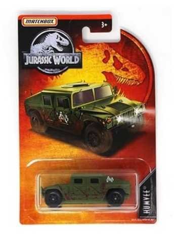 Matchbox Jurassic World Humvee Mainline Imported 1:64 scale