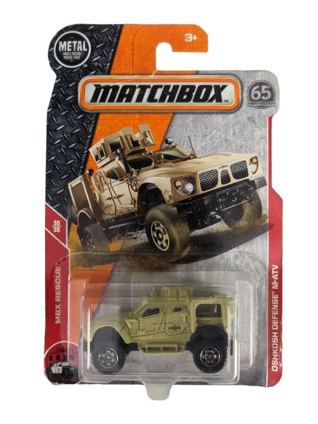 Matchbox MBX Rescue Oshkosh Defense M-ATV Imported 1:64 Scale