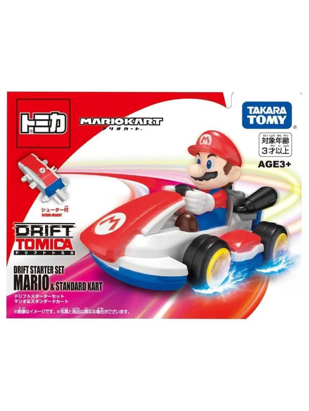Tomica  Drift Starter Mario & standard kart imported premium 1:64 Scale