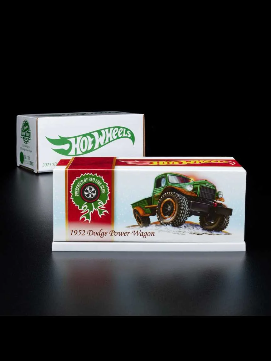 Hotwheels 1952 Dodge Power-Wagon imported RLC 1:64 Scale - Image 3