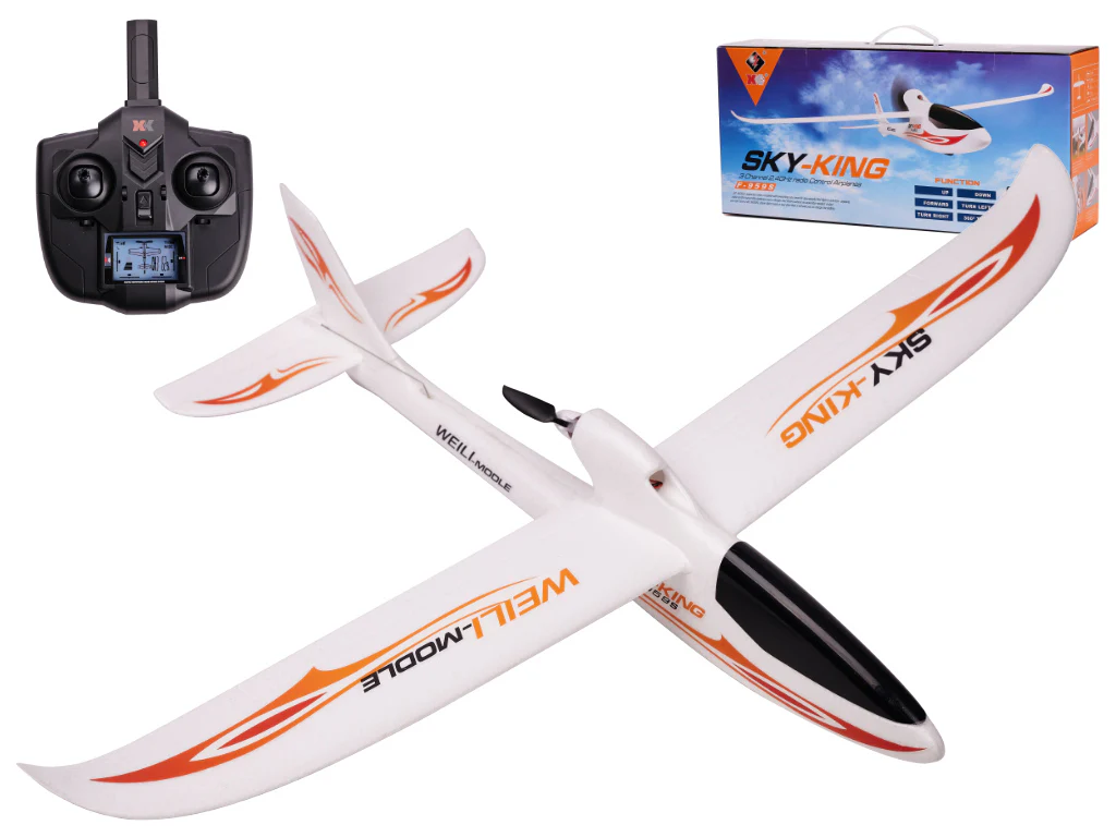 F959S SKY-KING 3Channel 2.4GHZ Radio Control Airplane LCD PRO Transmitter 7.4v 300mAh/20C battery - Image 5