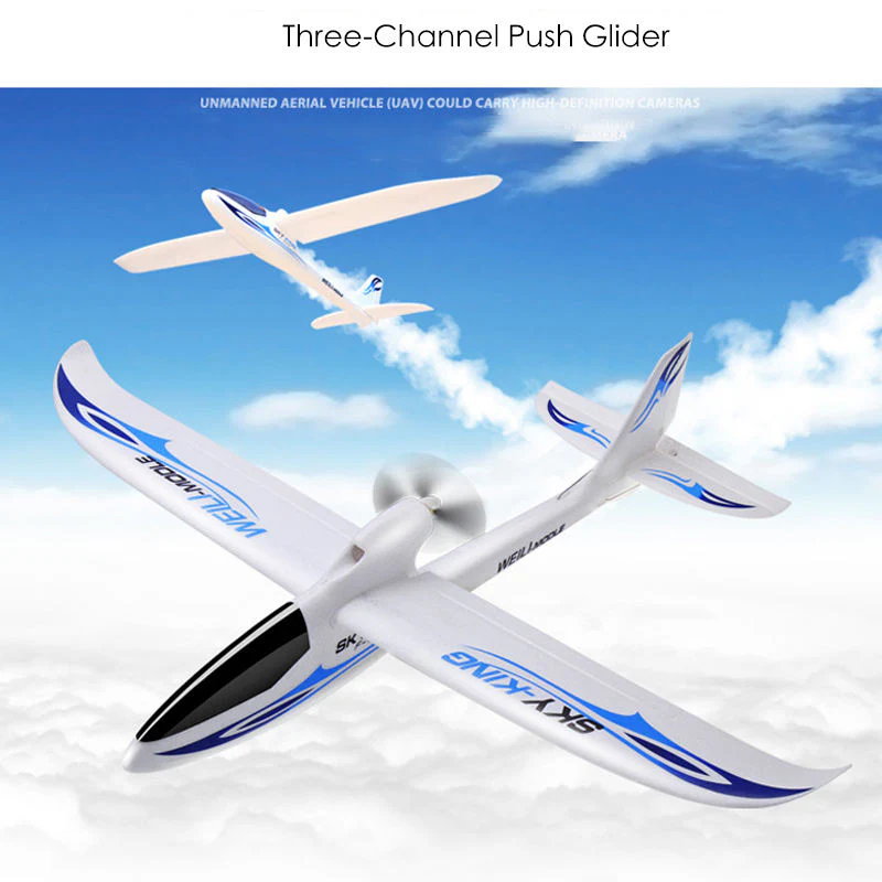 F959S SKY-KING 3Channel 2.4GHZ Radio Control Airplane LCD PRO Transmitter 7.4v 300mAh/20C battery - Image 8