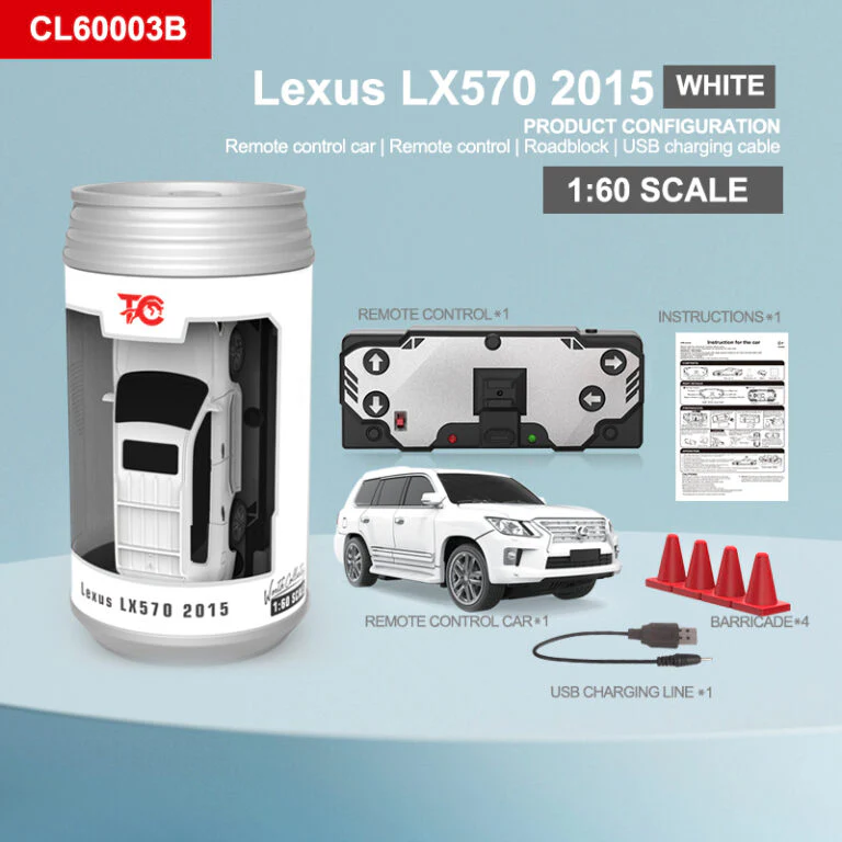 Mini RC "Toyota Lexus LX570 2015" remote control 1:60 Scale - Image 2