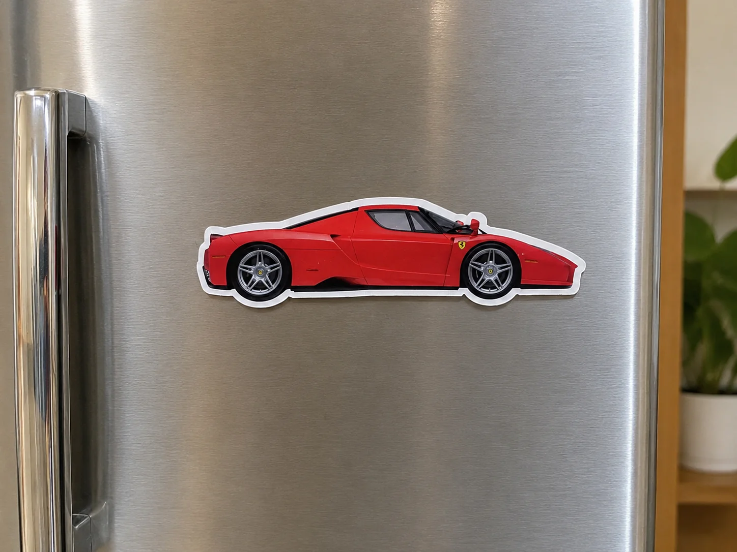 Ferrari LaFerrari & Ferrari Enzo Car Magnet Set | Premium Die-Cast Style Fridge Magnet - Image 3