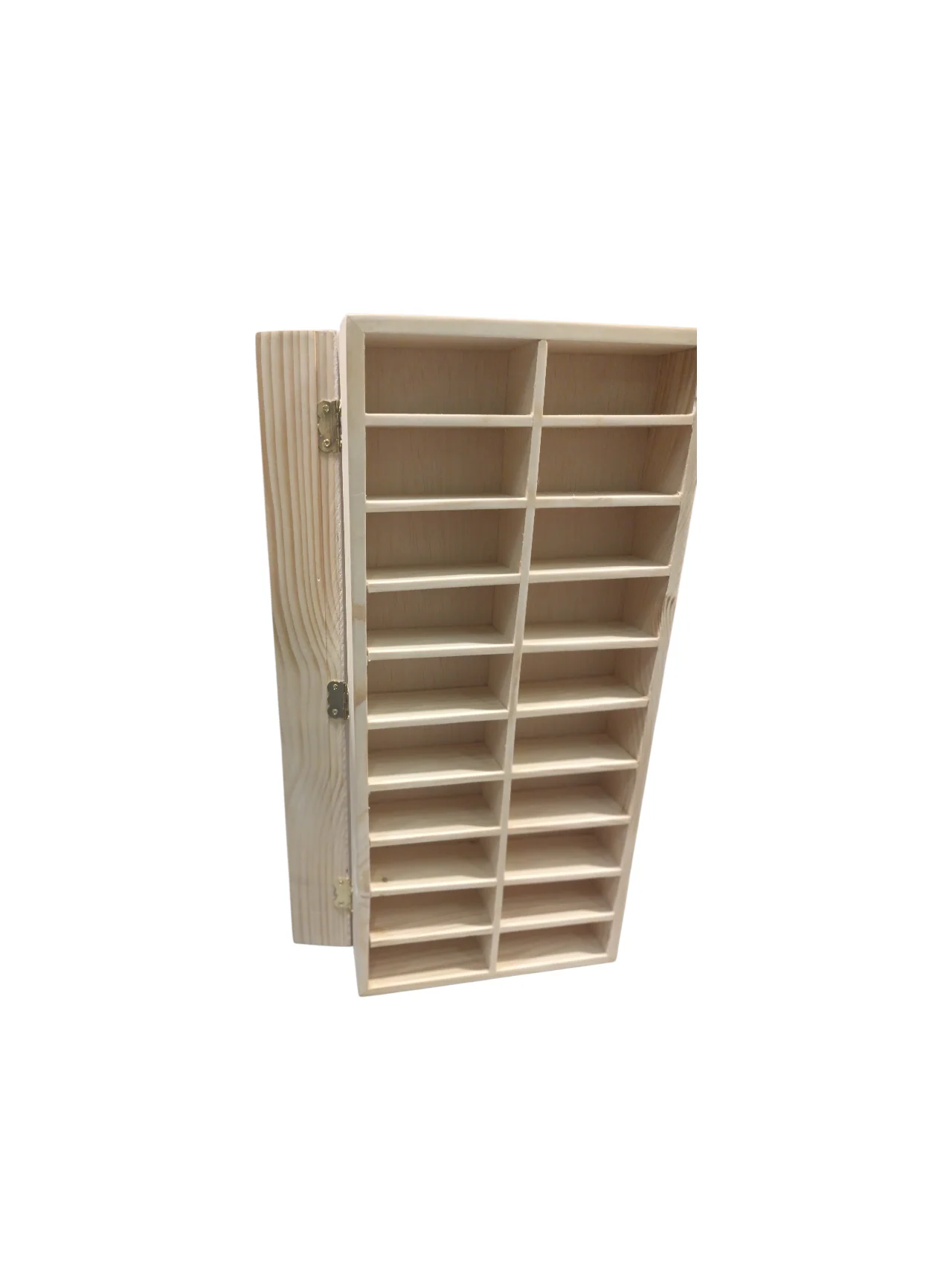 Foldable Wooden 40 Compartment Car Storage Case  1:64 Scale - Image 3